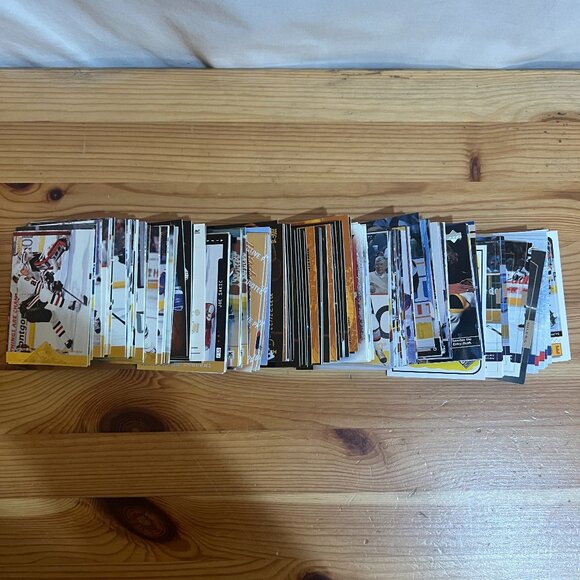 160 Hockey Card Lot Used Cards - Picture 1 of 2